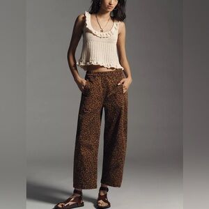 Pilcro “The Izzie” Pull-On Barrel Pants